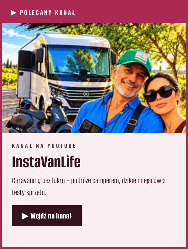 InstaVanLife – kanał o podróżach kamperem na YouTube